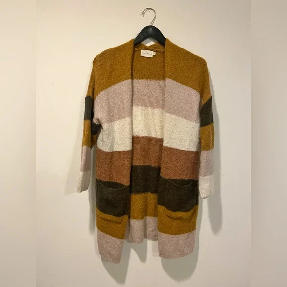 Dreamers Sweaters Striped Cardigan Poshmark